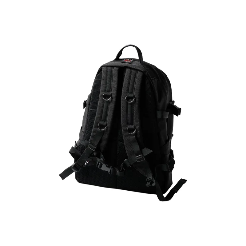 BALLISTICS Nylon Backpack Unisex Black/Gold/Comics Pattern-1