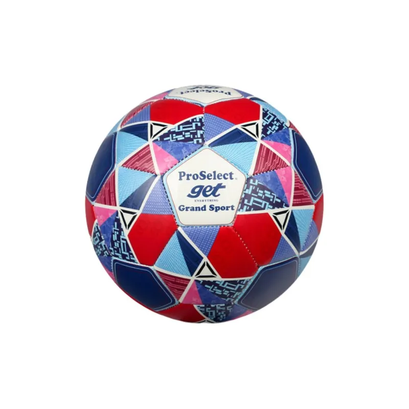 ProSelect x TRANSFORMERS Size 5 Ball Soccer PU Machine Stitched Soccer Ball Unisex Blue Red-1