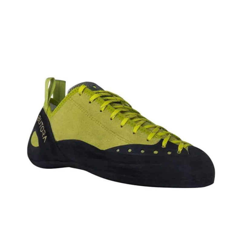 BUTORA Mantra Green Wide Cushioning Low-Top Hiking Shoes Unisex Yellow Black-1