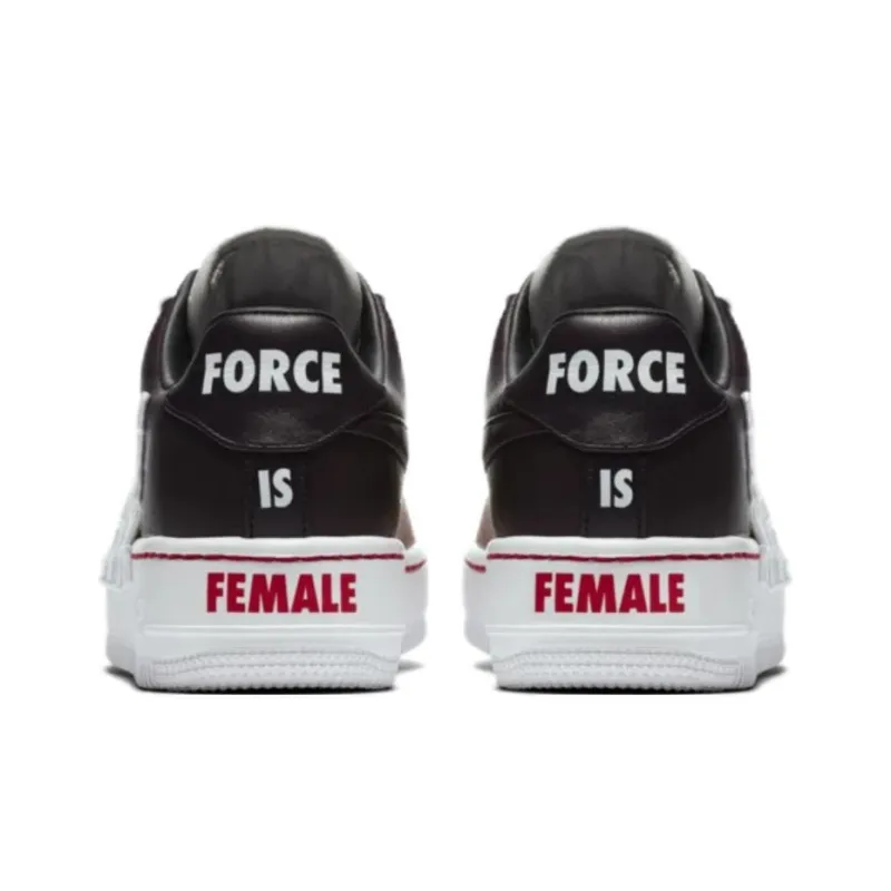 Nike Air Force 1 Upstep Force Is Women's Port Wine Bright Cactus Women's-3