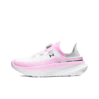 Under Armour SlipSpeed Shock Absorbers Rebound Low Top Running Shoes Unisex Pink White