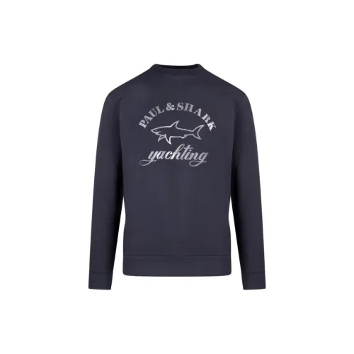 Paul & Shark Sweatshirts Men Dark Blue