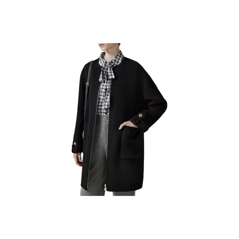 DKNY Coats Women's Black-3