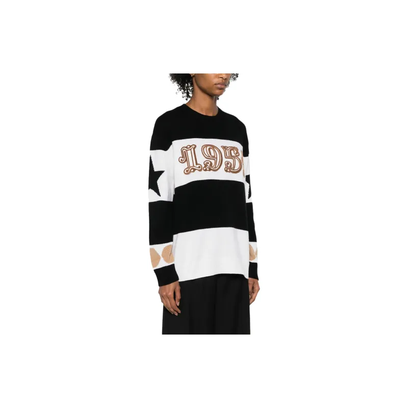 MaxMara Star Patterned Crewneck Jumper-3