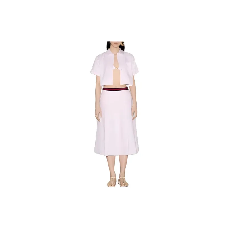 GUCCI SS24 Shirt Women's Light Pink-1