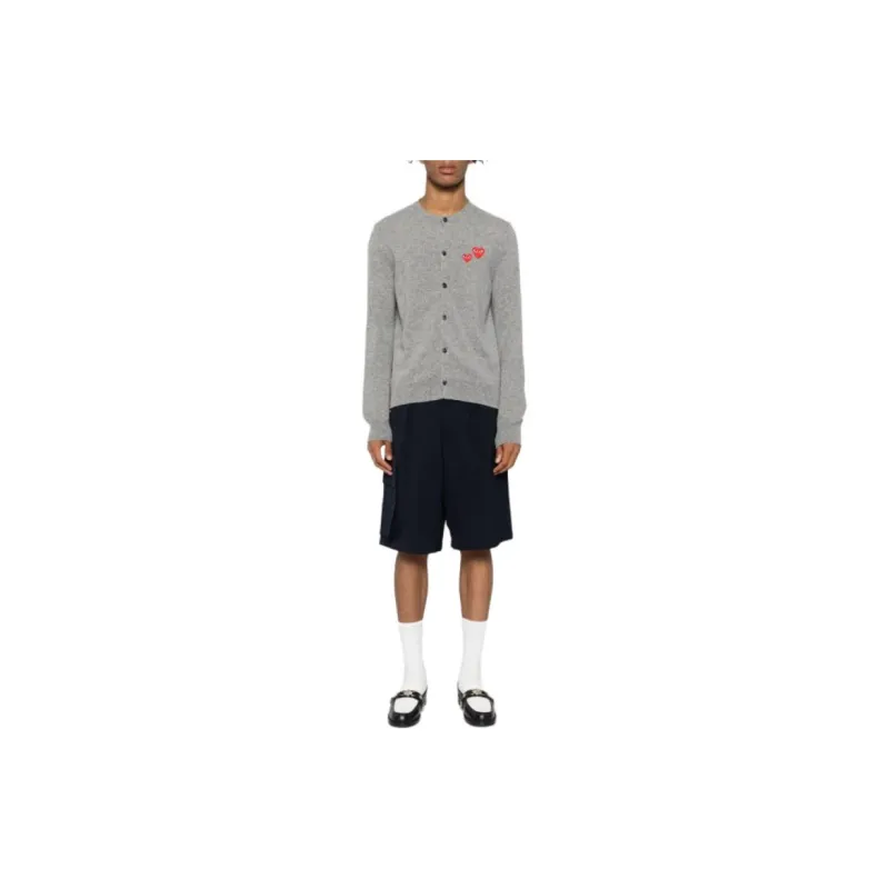 CDG Play FW21 Knitwear Men's Gray-4