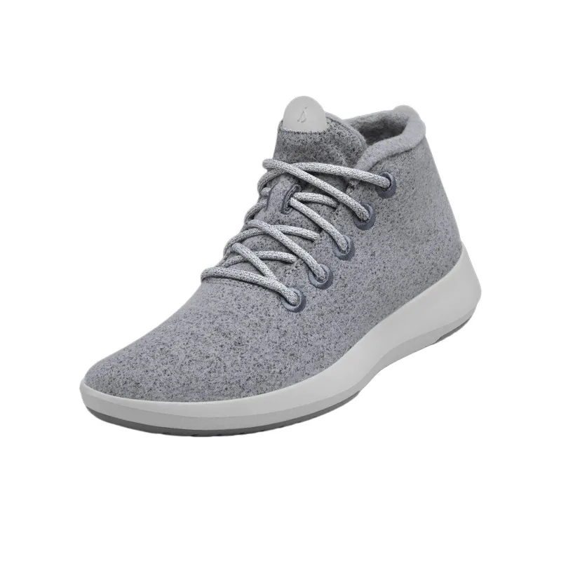 Allbirds Mizzle Up Wear-Resistant High-Top Sports Casual Shoes Women's Water Mist Ash-1
