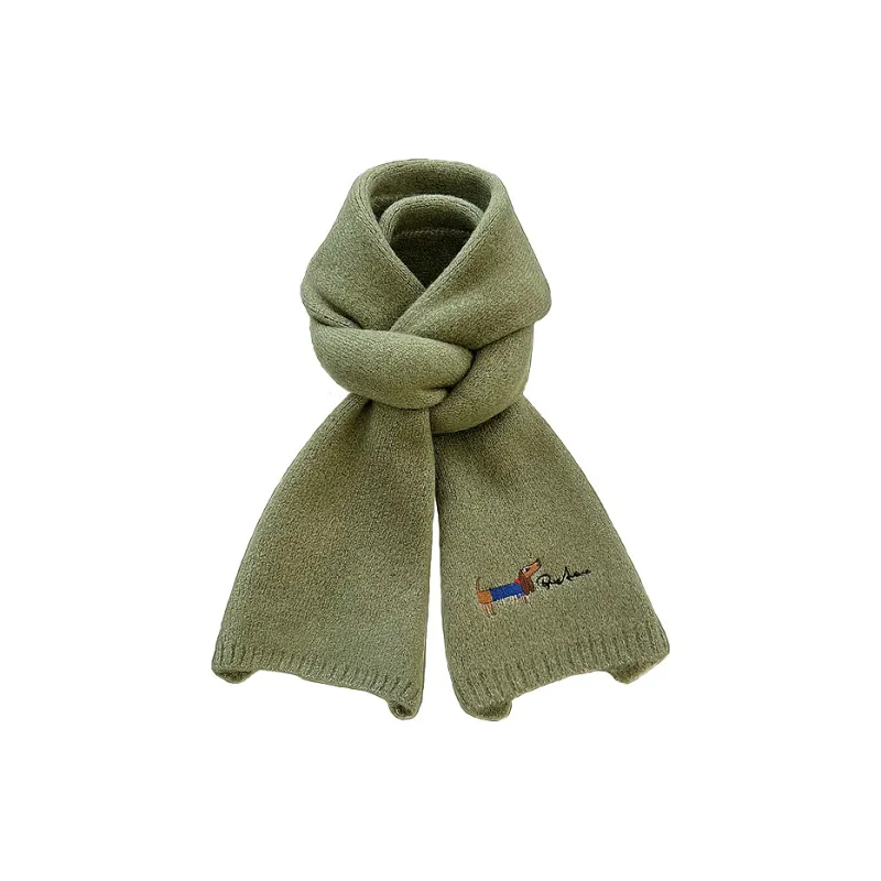 STUFFER Contains Wool Knit Scarves Unisex-13