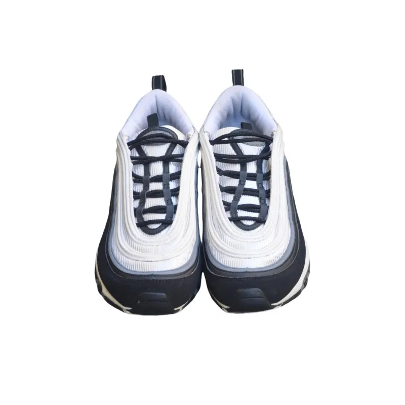 Nike Air Max 97 Anti-Slip Wear-Resistant Low-Top Running Shoes Unisex White-1