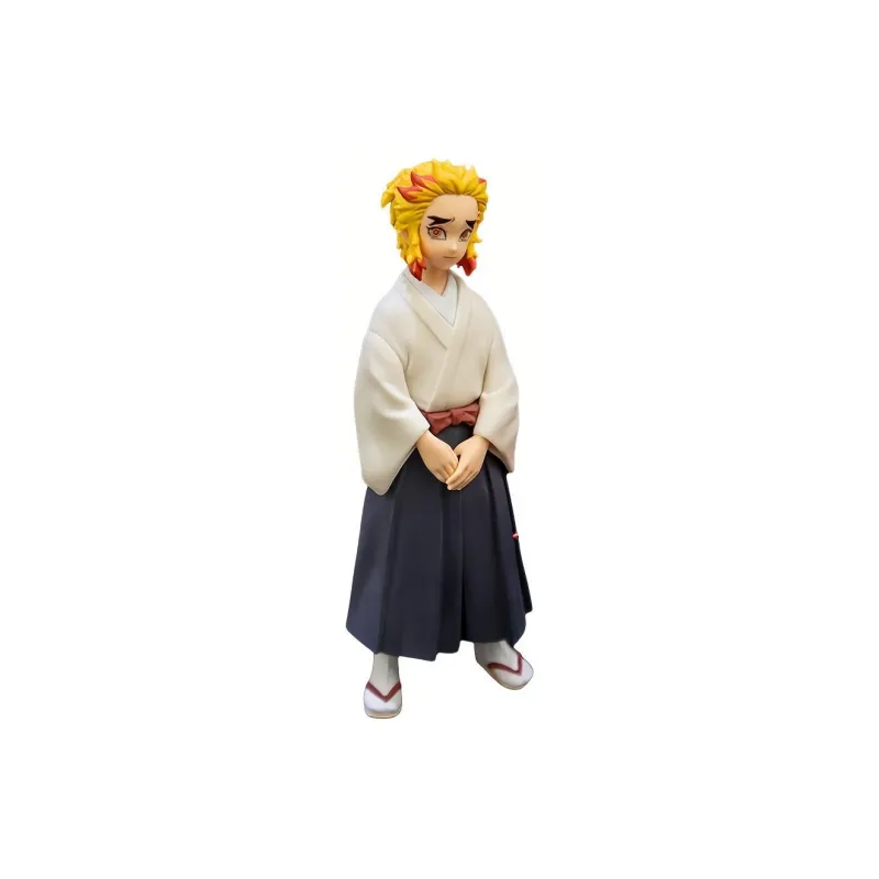 BANPRESTO Demon Slayer Stumbling Set, Model 43, Rengoku Kyojuro Bonus Gifts-1