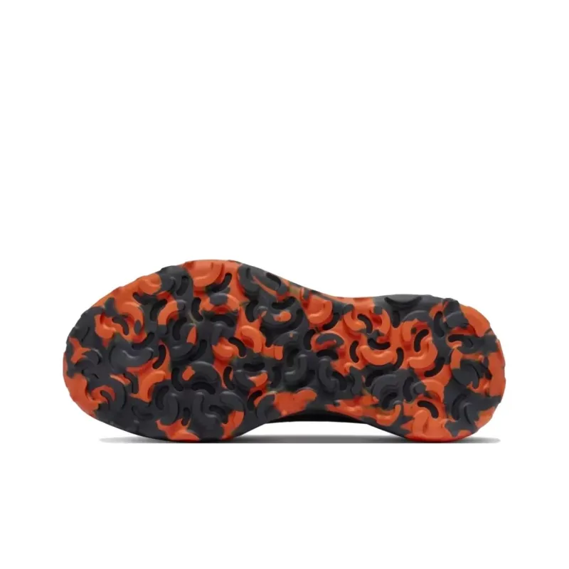 Allbirds Trail Runner SWT Cushioning Low-Top Sports Casual Shoes Men's Black Orange-4