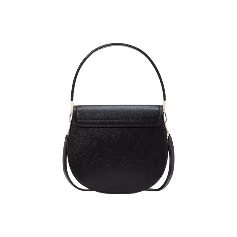 Kate Spade Saffiano Leather Shoulder Bag Crossbody Bag Handbag Regular Women's Black-2
