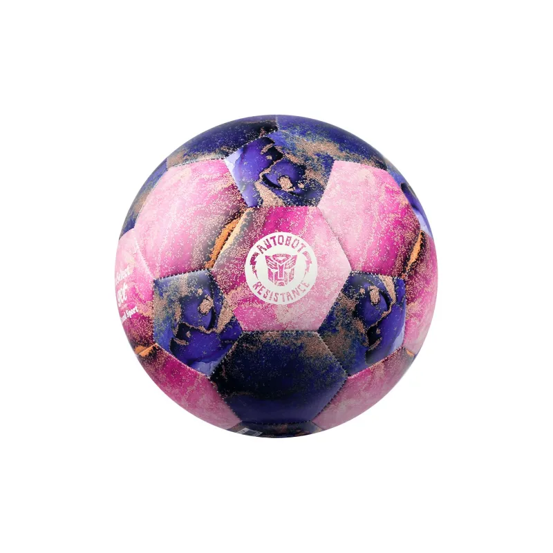 ProSelect x TRANSFORMERS Size 5 Soccer PU Machine Stitched Soccer Ball Unisex Gilded Pink-1