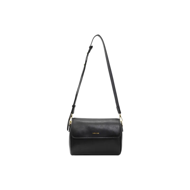 FAMAN PU Shoulder Bag Crossbody Bag Women's Brown Coffee Coffee Black-11