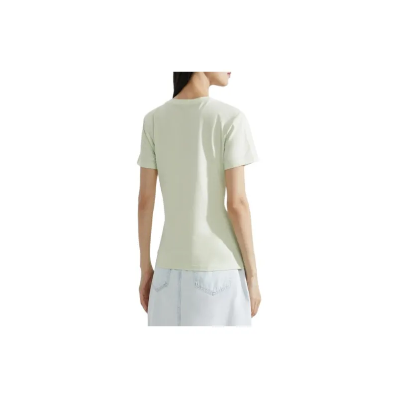 CALVIN KLEIN T-Shirt Women's Ash Green-2