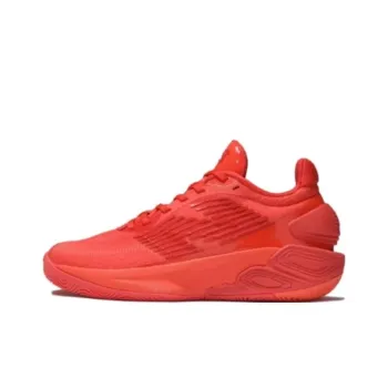 New Balance Cushioning, Slip Resistant, And Abrasion Resistant Low Top Basketball Shoes Unisex Orange