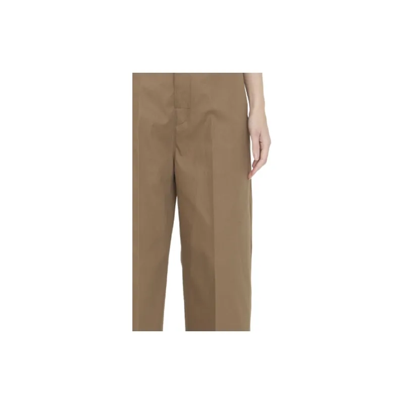 Bottega Veneta Cropped Tailored Trousers-5