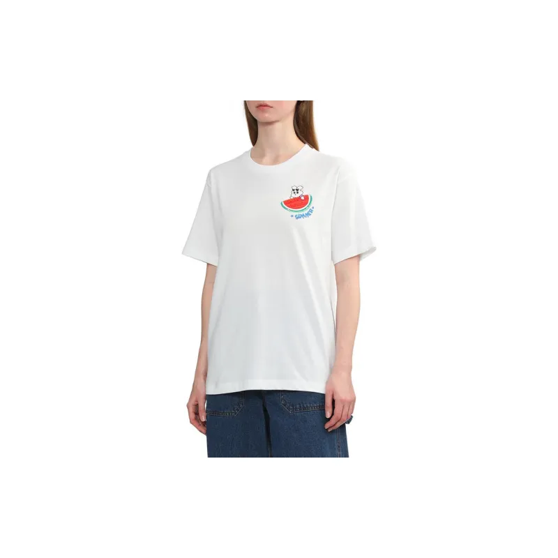  CHOCOOLATE Graphic print Cotton T shirt-15