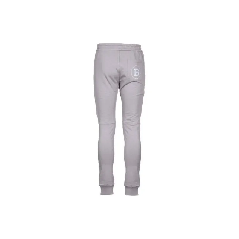BALMAIN Knitted Sweatpants Men's Gray-1