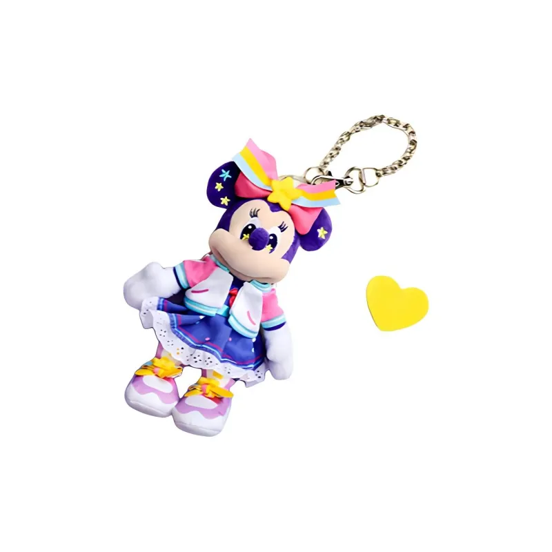 Disney 2023 Spring Mickey And Friends Minnie Purple Dolls Plush Doll 15cm High-2