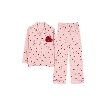 PBENO PD Pajama Set Women's Cherry Pink