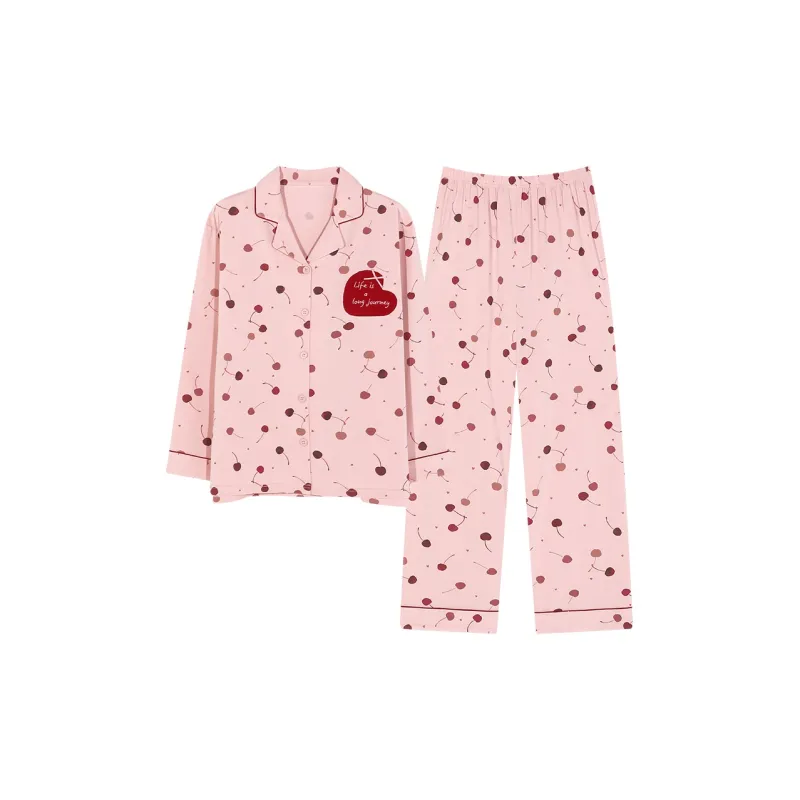 PBENO PD Pajama Set Women's Cherry Pink-0