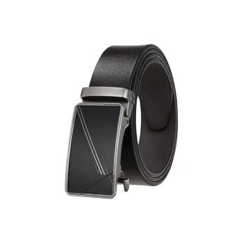 CARTELO Cow Split Leather Belts Men's Width 3.5cm Gift Box Set