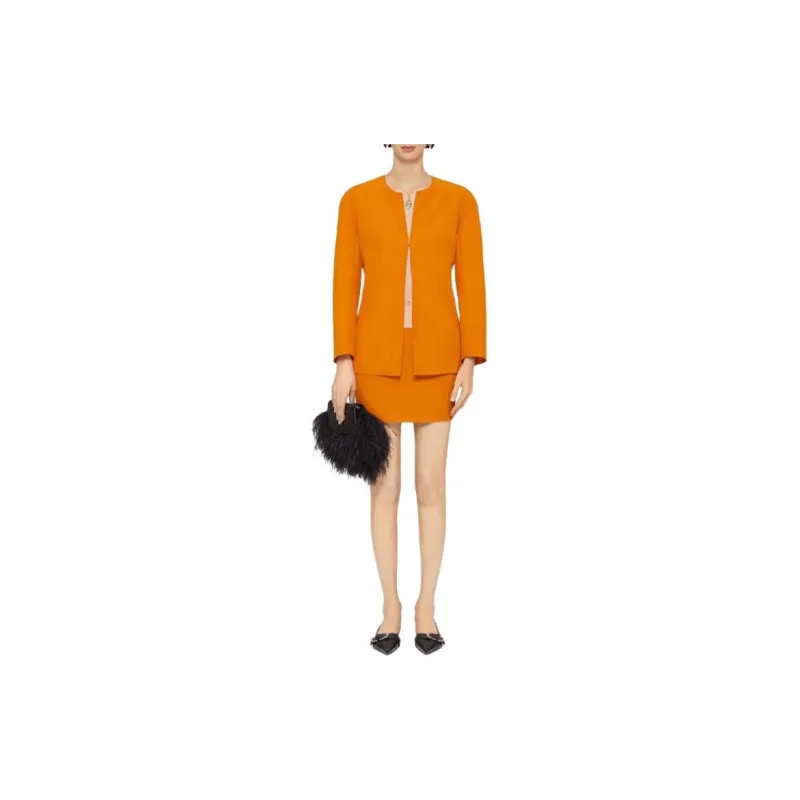 GIVENCHY FW24 Shirt Women's Dark Orange-1