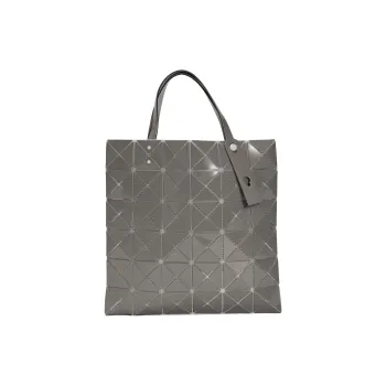 ISSEY MIYAKE Polyvinyl Chloride Resin Tote Bag Shopping Bag Handbag Women's Gray