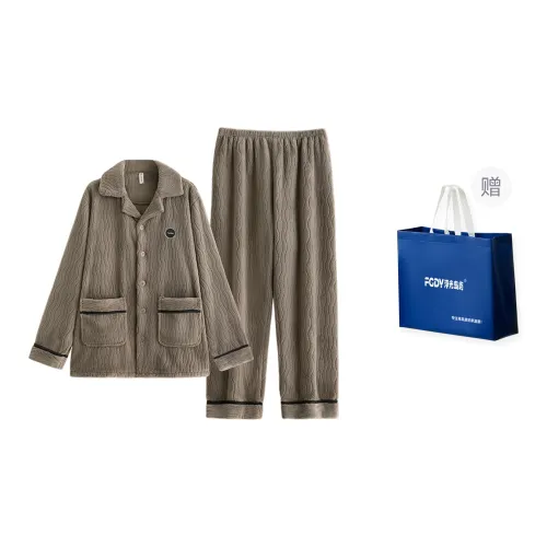 Floating Light Islands Pajama Set Box Men's Umber
