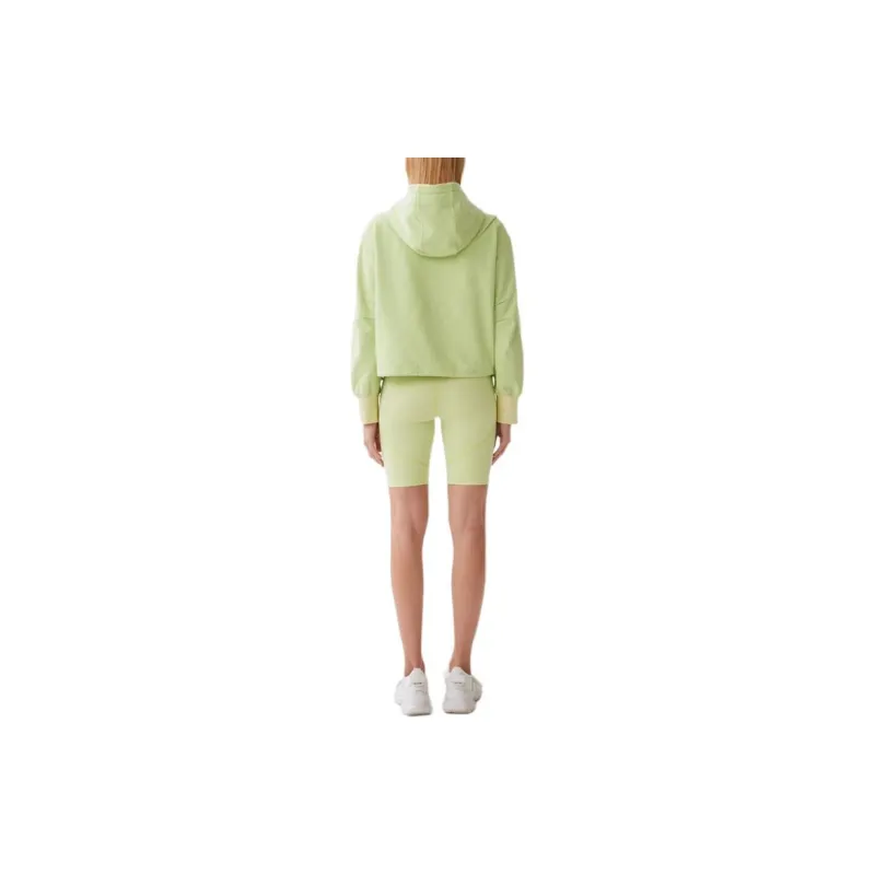 Particle Fever Sweatshirt Women's Lime Green-4