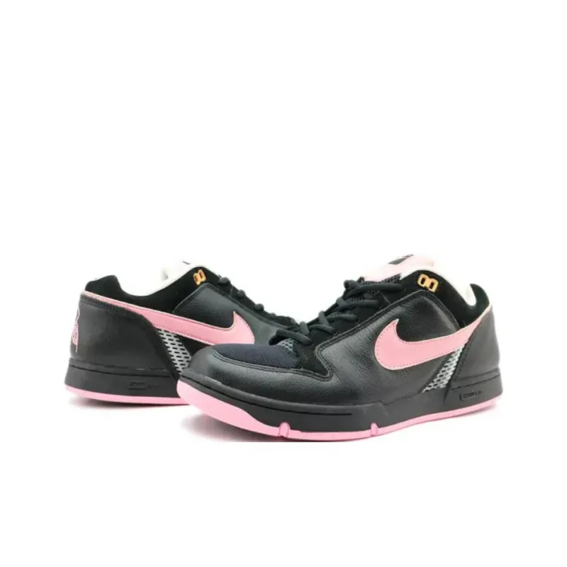 Nike Zoom Air Angus Cushioning, Wear Resistant Low Top Skateboard Shoes Unisex Black-2