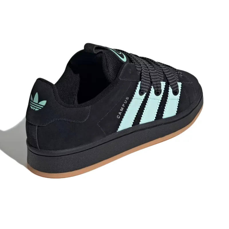 Adidas Campus 00s Core Black Turqoise-3