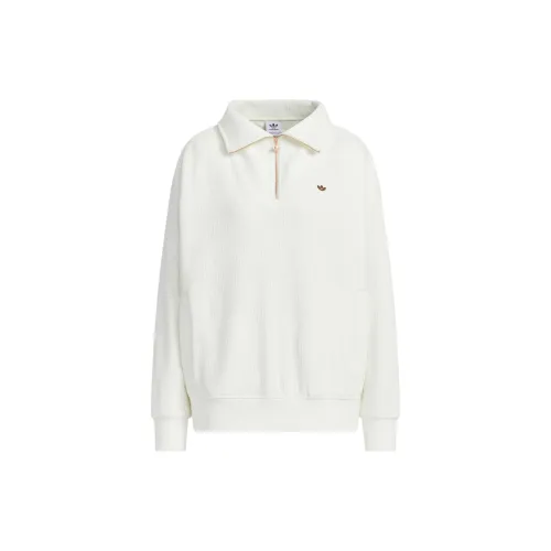 Adidas Originals Sweatshirts Women's Jade White