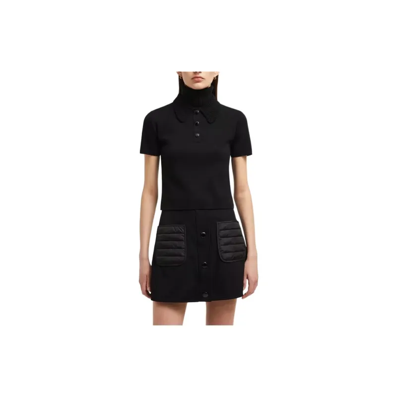 Moncler Logo appliqué Polo Sweater-2