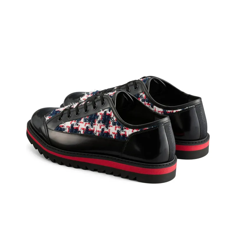 Onitsuka Tiger Blucher Lo Anti Slip And Wear Resistant Breathable Low Top Casual Shoes Unisex Black-2