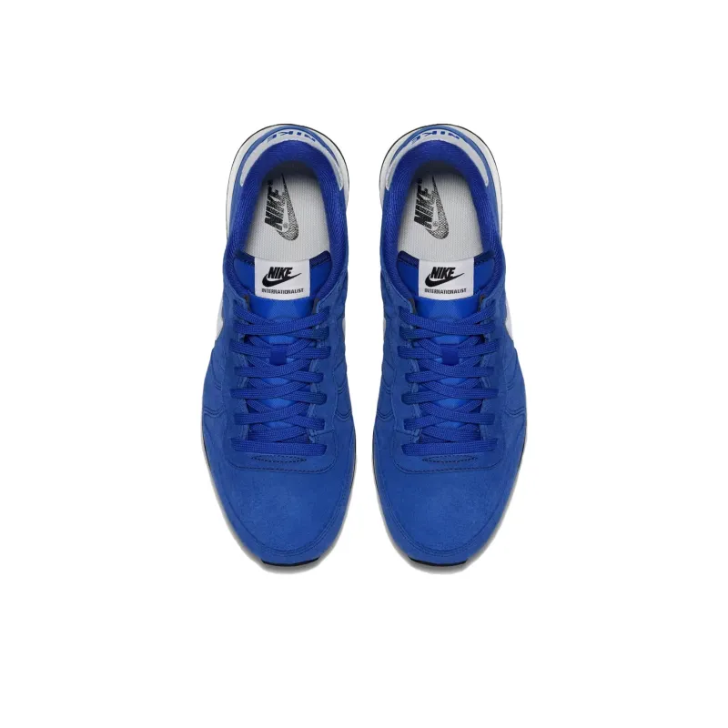 Nike Internationalist Anti Slip Wear Resistant Low Top Casual Running Shoes Men's Blue-3