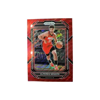 PANINI ŞEngün Rockets Core Prizm Red Ripple Refractor Player Card Rare Card Sports Cards 1 Pc