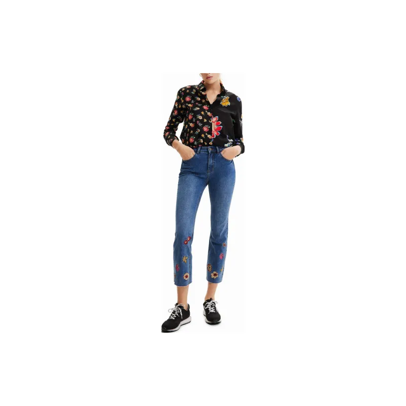 Desigual Jeans Women's Blue-1