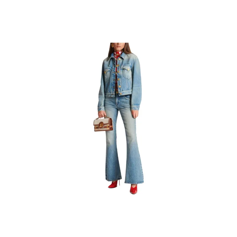 BALMAIN Vintage Denim Jacket-1