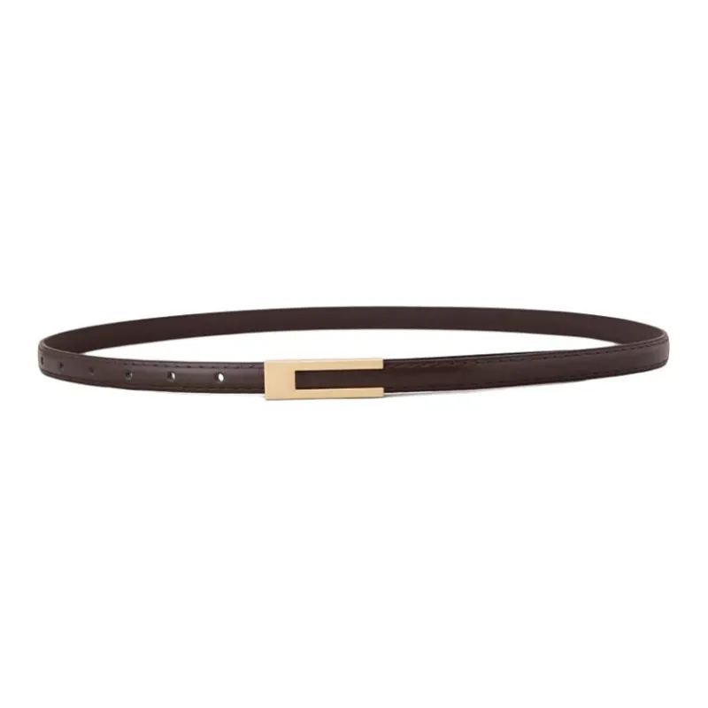 TUCANO Cow Split Leather Belts Women's 1.4CM-9