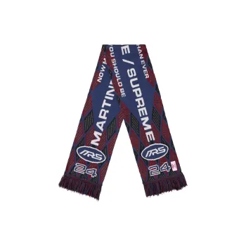 Supreme Logo Repeat Scarf Black / Tan（Buy Supreme x Nike NBA  