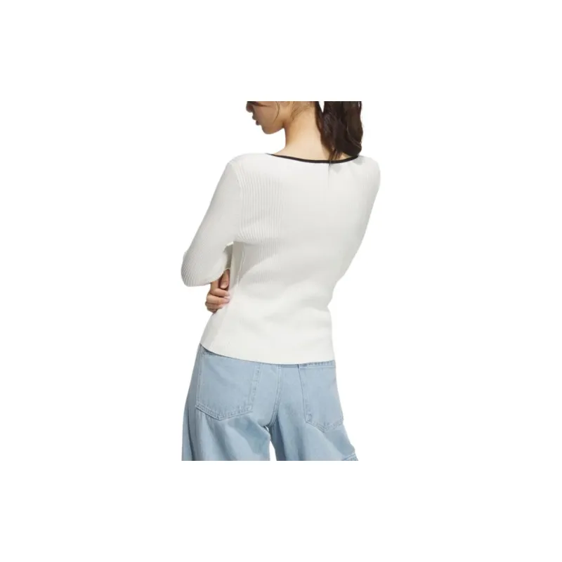 Adidas Originals ADICOLOR FW24 Knitwear Women's Jade White-2