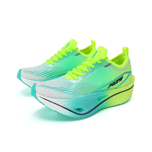 PERW Running Shoes Unisex Low-Top Aurora Borealis