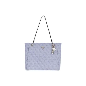GUESS Pu Tote Bag Shopping Bag Handbag Shoulder Bag Regular Women's Light Blue