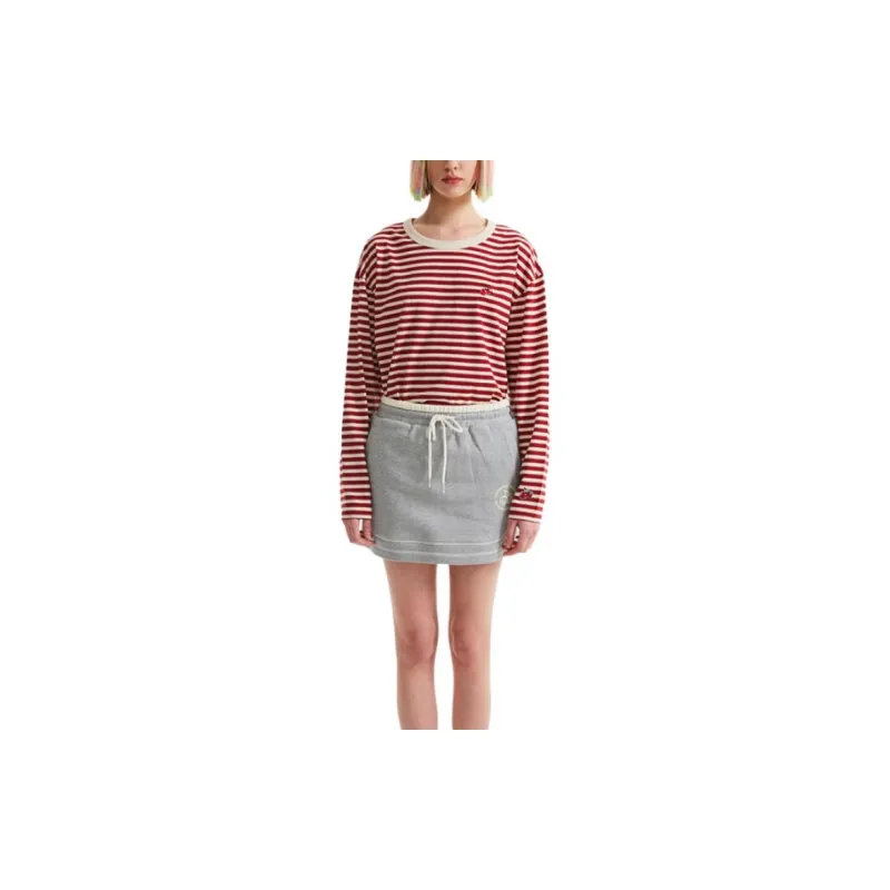 Kirsh FW23 Casual Short Skirts Women's Gray-1
