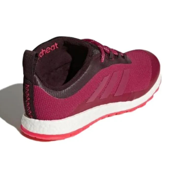Adidas CH Rocket Anti Slip Wear Resistant Mid Top Running Shoes Women's Red-3