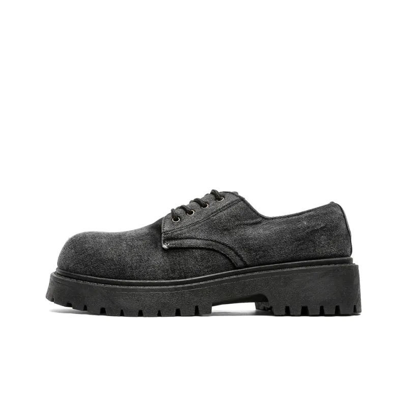 Wooden Rabbit Height Increasing Abrasion Resistant Lightweight Slip Resistant Low Top Casual Shoes Unisex-26