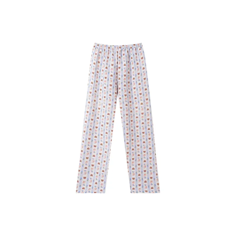 OUSHIBO Pajama Pants Women's Image Color-0
