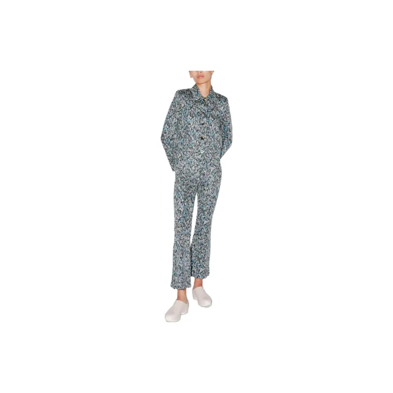 ROSETTA GETTY FW23 Casual Pants Women's Light Blue-1